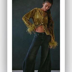 Free People Feather Cardigan